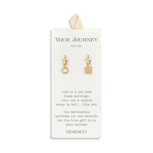 Mismatched X and O Earring Set - 9mm slide 