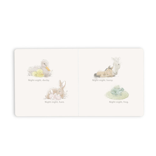 Goodnight Animals Book and Blanket Giftset - 5x5in slide 