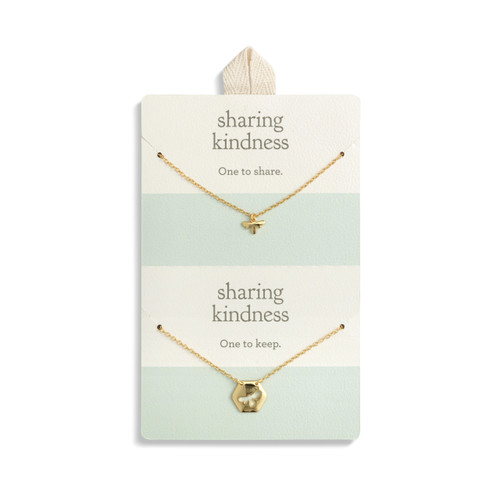 Sharing Kindness Necklace - Honey Bee 16in slide 