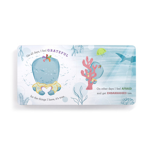 Emo the Emotional Octopus Board Book - 5x5in slide 