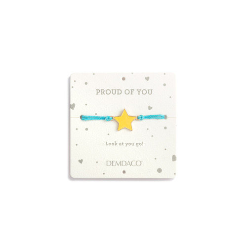 Proud of You Turquoise Bear - 8in slide 