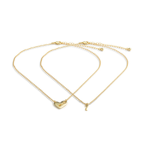 Sharing Kindness Necklace - Heart & Key 16in slide 