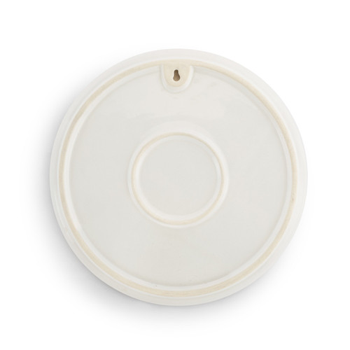 Fuchsia Butterfly Ceramic Hanging Salad Plate - 8in slide 