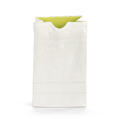 Live From Snack Time Ceramic Large Notepaper Vase - 5x8.5in slide 