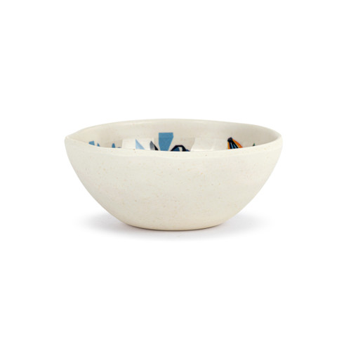 Citrus Blooms Bamboo Melamine Dip Bowl - 4.5in slide 