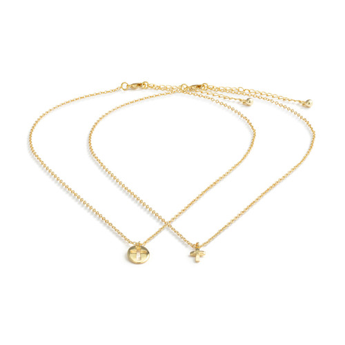 Sharing Kindness Necklace - Cross 16in slide 