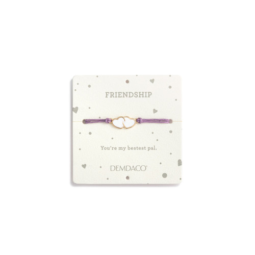 Friendship Purple Bear - 8in slide 