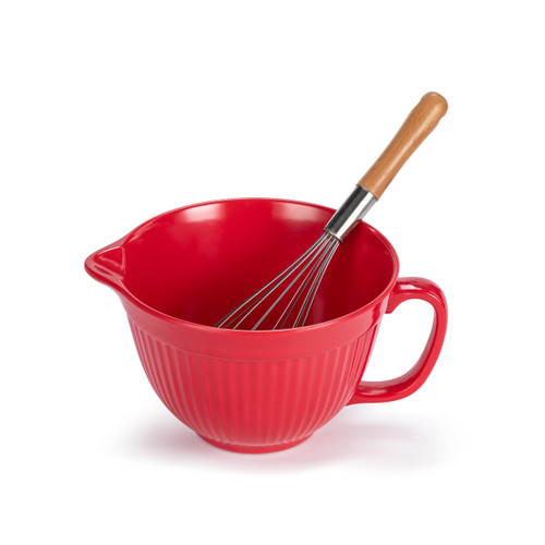 Mrs. Claus Caring Collection Mixing Bowl with Whisk Set slide 
