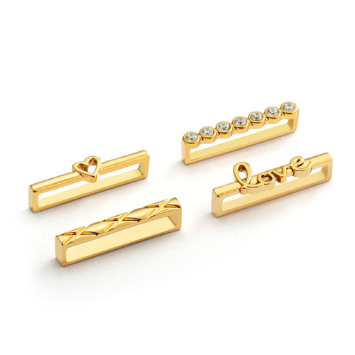 Smart Watch Love Charms 4pc set - 21mm slide 