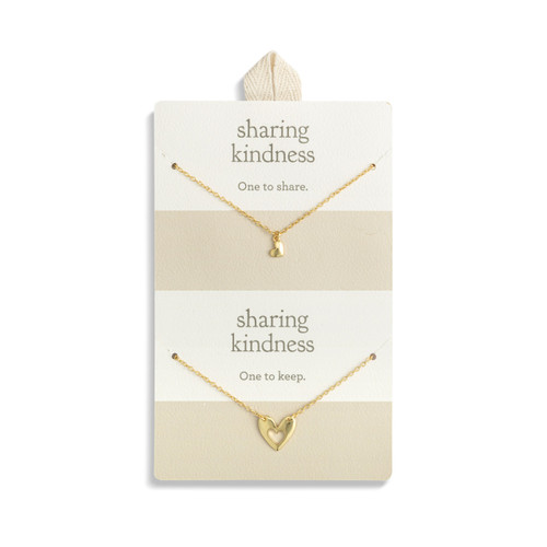 Sharing Kindness Necklace - Hearts 16in slide 