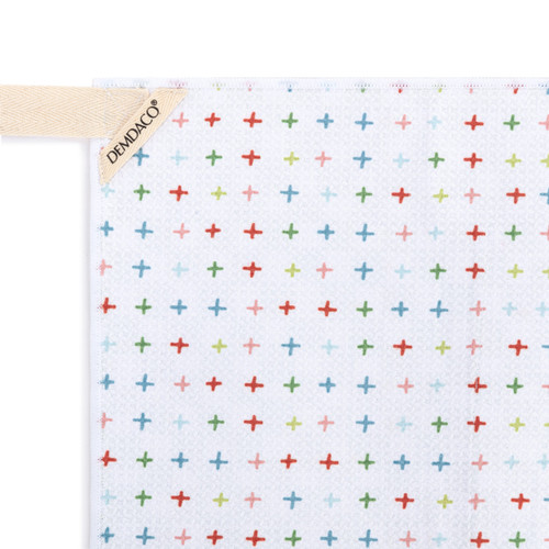 Green Checker Absorbent Half Apron - 27x20in slide 