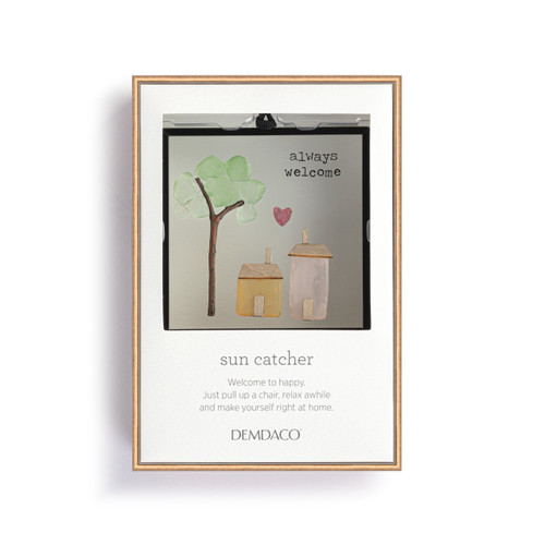 Always Welcome Suncatcher - 3x3in slide 