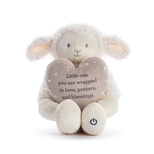 Lamb Faith Mechanical Plush - 15in slide 