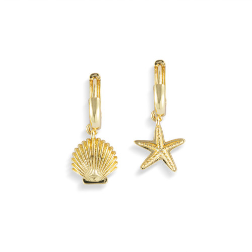 Mismatched Coastal Earring Set - 11mm slide 