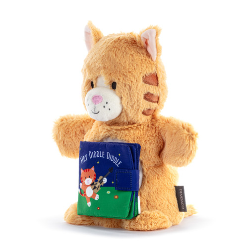 Hey Diddle Diddle Puppet Book - 3x3in slide 