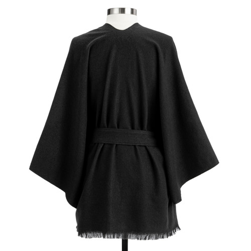 Tie Waist Charcoal Wrap -51x30in slide