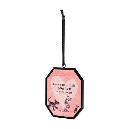Winnie-the-Pooh Bounce in Your Heart Suncatcher - 3x3in slide 