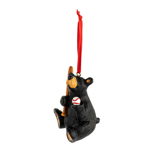 Baseball Bear Ornament slide 
