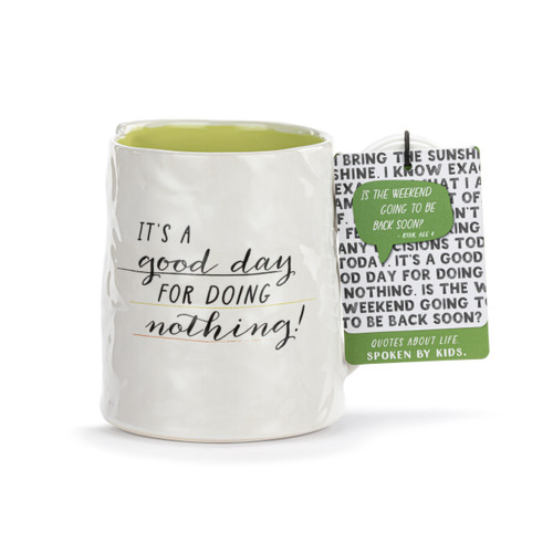 Live From Snack Time Good Day for Nothing Ceramic Notepaper Mug - 14oz slide 