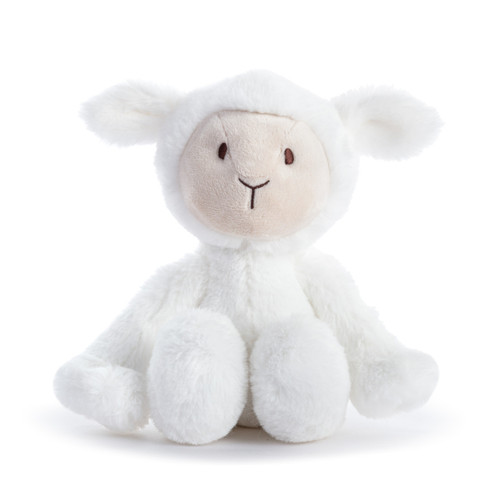 Tinies White Lamb - 5in slide 