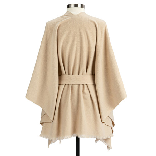 Tie Waist Camel Wrap - 51x30.5in slide 
