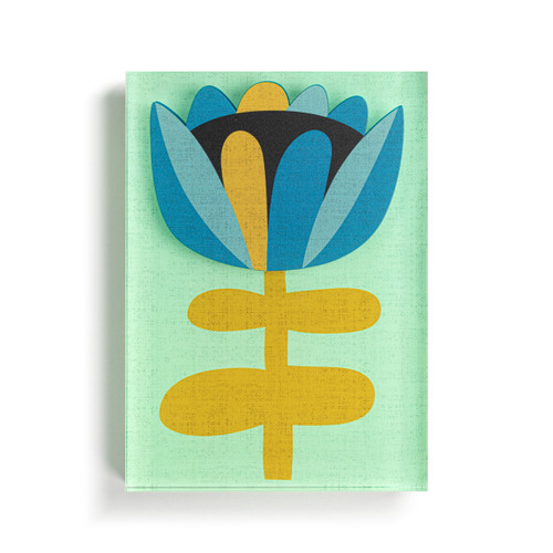 Bloom Together Tile Acrylic Wall Art - 5x7in slide 