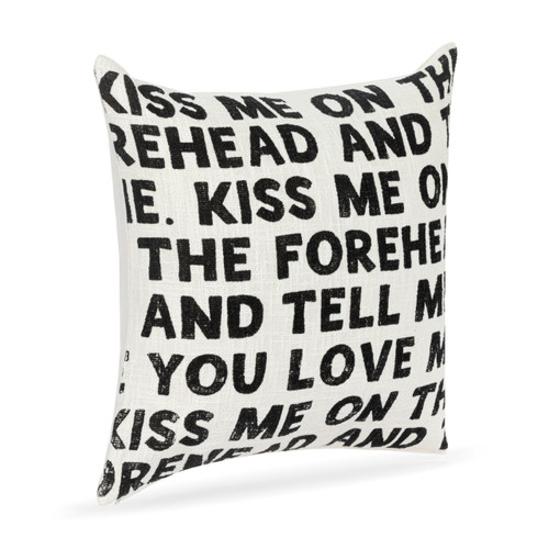 Live From Snack Time Tell Me You Love Me Square Pillow - 18in slide 
