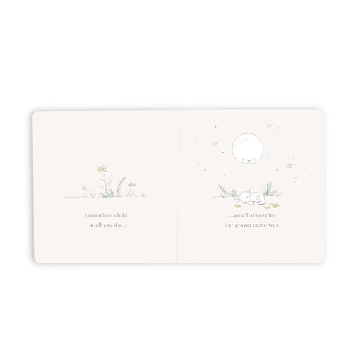 Goodnight Prayer Book and Blanket Giftset - 5x5in slide 