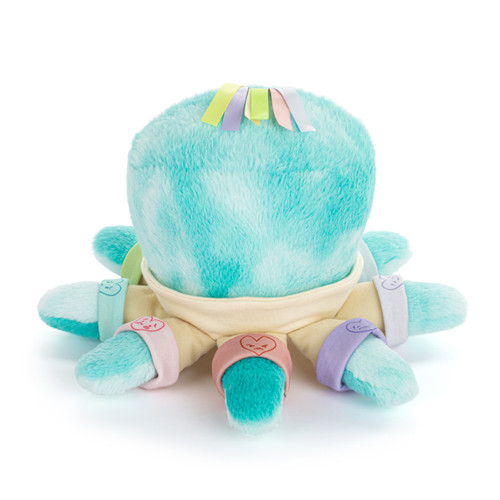 Emo the Emotional Octopus Stuffed Animal 14" x 7" slide 