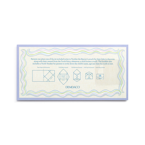Notes from Toothie Booklet - 8x4in slide 