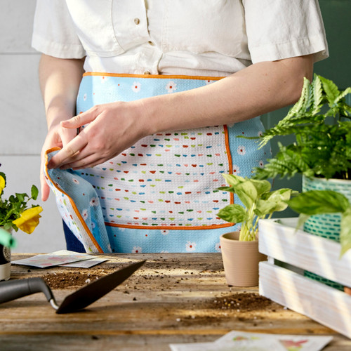 Micro Daisy Absorbent Half Apron - 27x20n slide 
