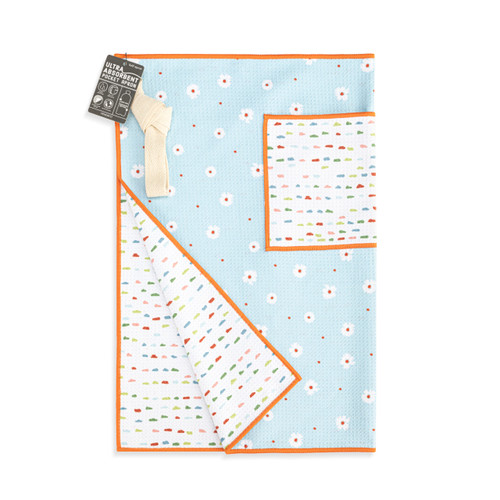 Micro Daisy Absorbent Half Apron - 27x20n slide 