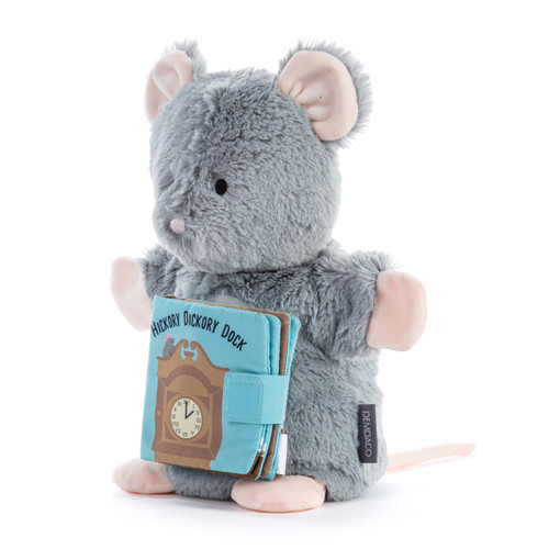 Hickory Dickery Dock Puppet Book - 3x3in slide 