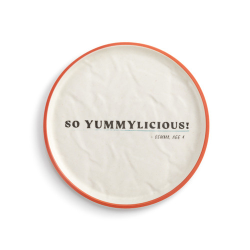 Live From Snack Time So Yummylicious Melamine Plate - 8in slide 