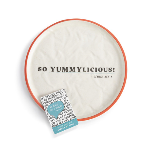 Live From Snack Time So Yummylicious Melamine Plate - 8in slide 