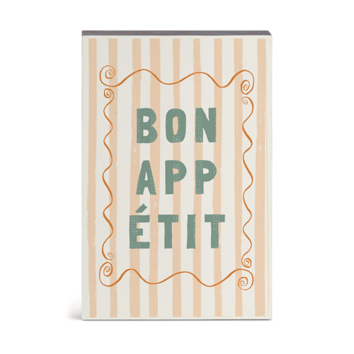 Bon Appetit Wall Art - 12x8 slide 
