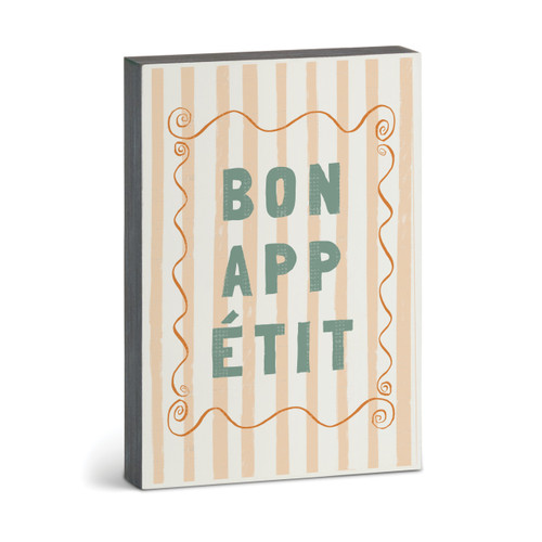 Bon Appetit Wall Art - 12x8 slide 