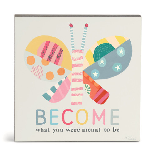 Butterfly Wall Art - 10"sq. slide 