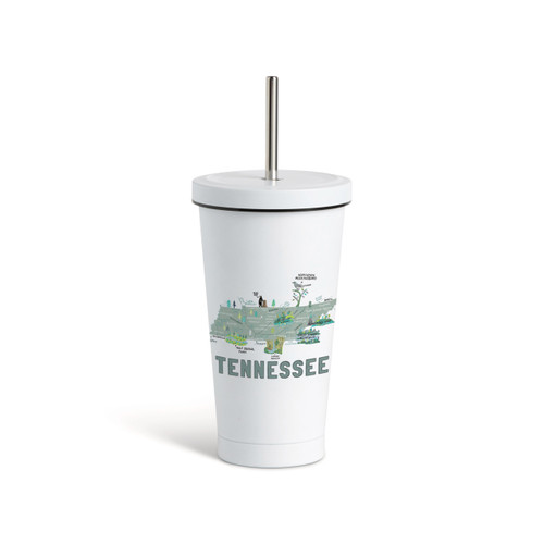 TennesseeState Tumbler wStraw-White 16oz slide 