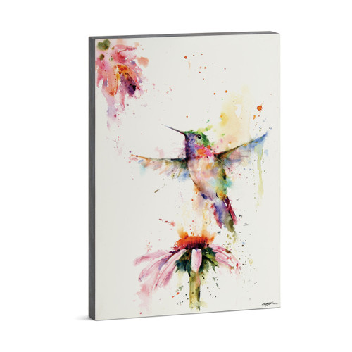 PeeWeeCollectionConeflowerWallArt-12x18 slide 