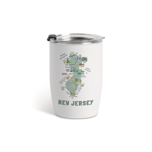 New Jersey State Wine Tumbler-White12oz slide 