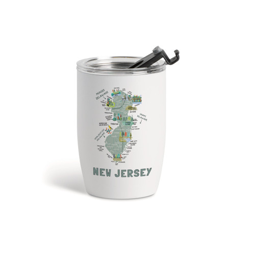 New Jersey State Wine Tumbler-White12oz slide 