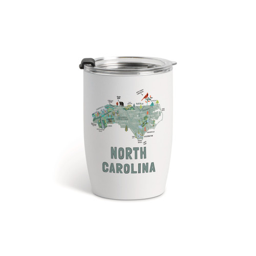 North Carolina State WineTmblr-White12oz slide 