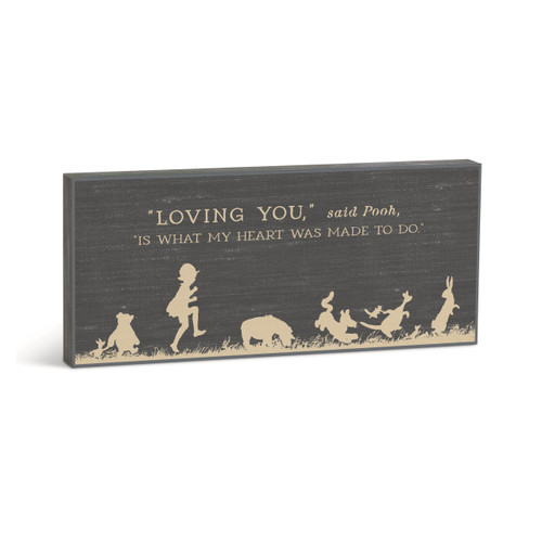 Loving You Wall Art - 18x8 slide 