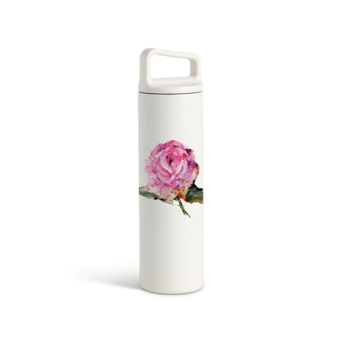 Rose Water Bottle - White 20oz slide 