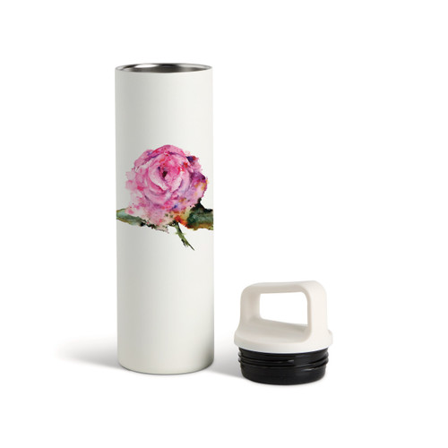 Rose Water Bottle - White 20oz slide 