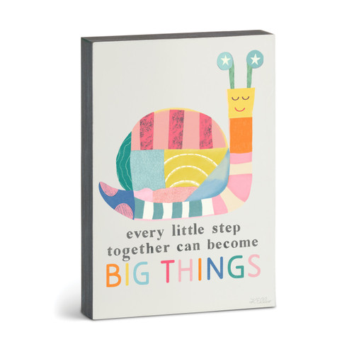 Snail Wall Art - 12x8 slide 