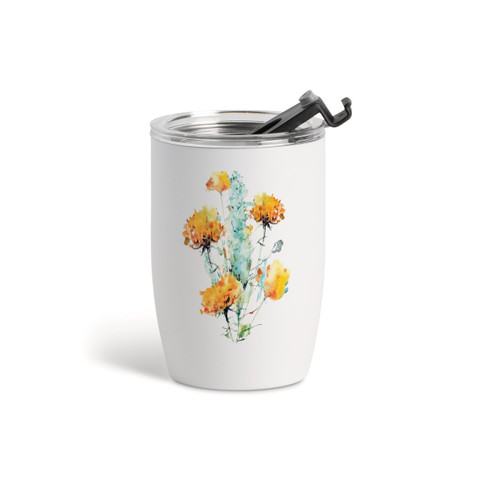 Sagebrush Wine Tumbler - White 12oz slide 