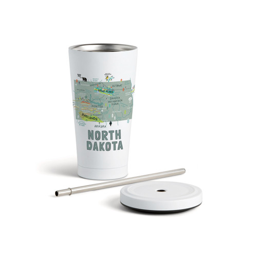 NorthDakota State Tmblr wStraw-White16oz slide 