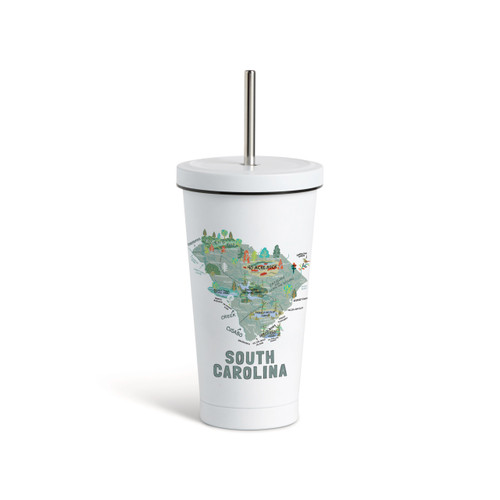 SouthCarolinaState TmblrwStraw-White16oz slide 